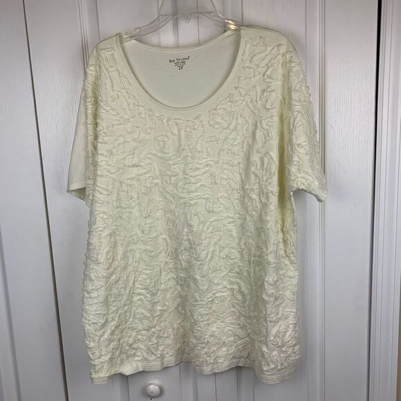 Bay Studio Plus Size Textured Top - Picture 1 of 4